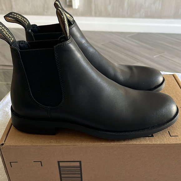 Blundstone BL 1901 Black Leather Chelsea Dress Boots USM-6, UK-5 no shoe box - Picture 3 of 6